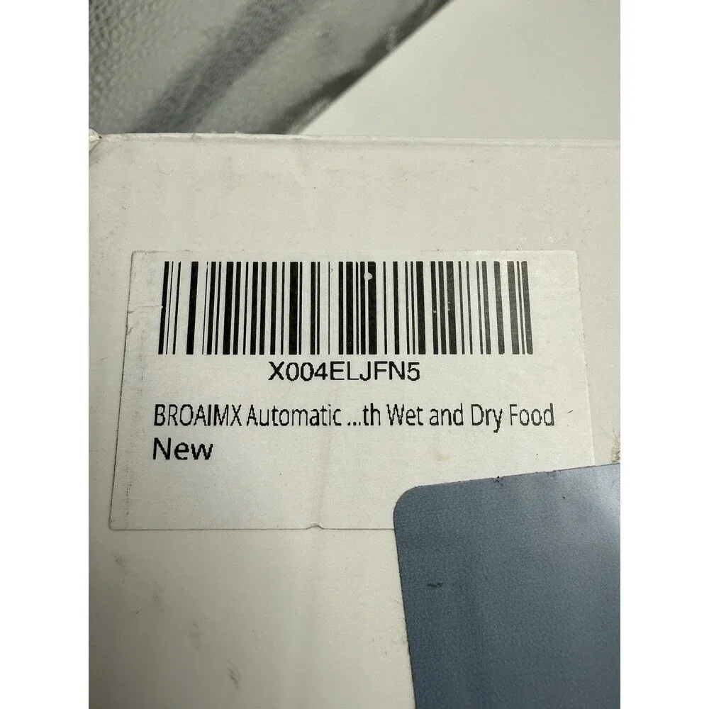 Automatic RFID Cat Feeder with Collar Sensor, Timed Auto Pet Feeder Wet & Dry Fd